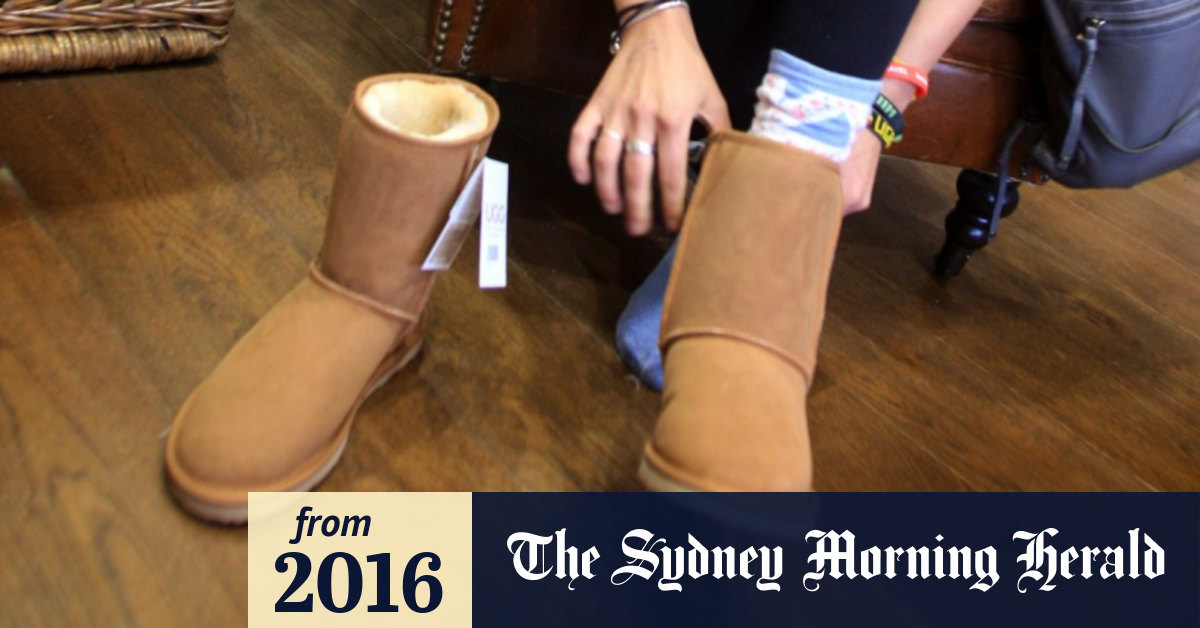 Ugg boots best sale controversy
